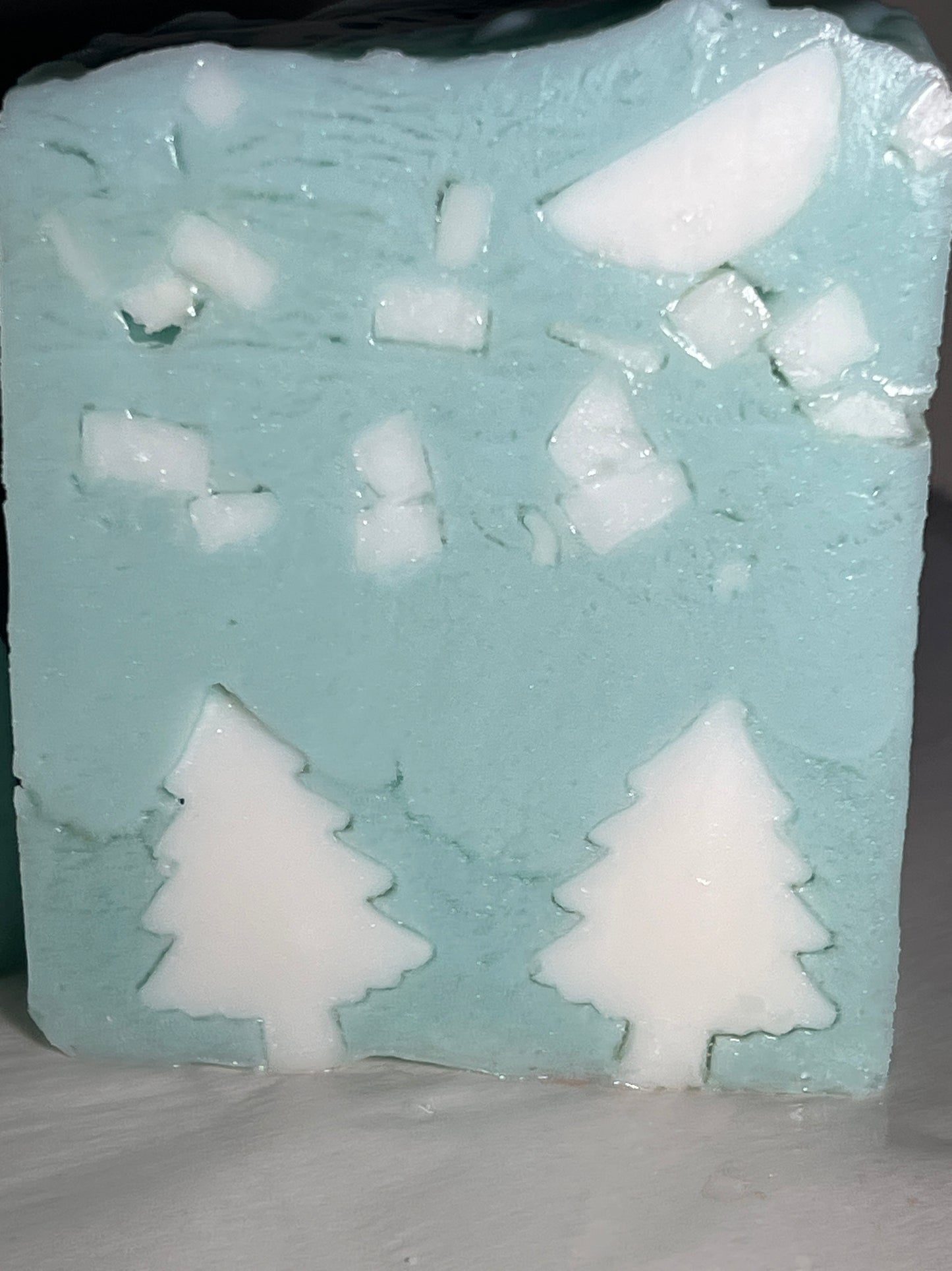 Scented Snow Soap Handcrafted Vegan