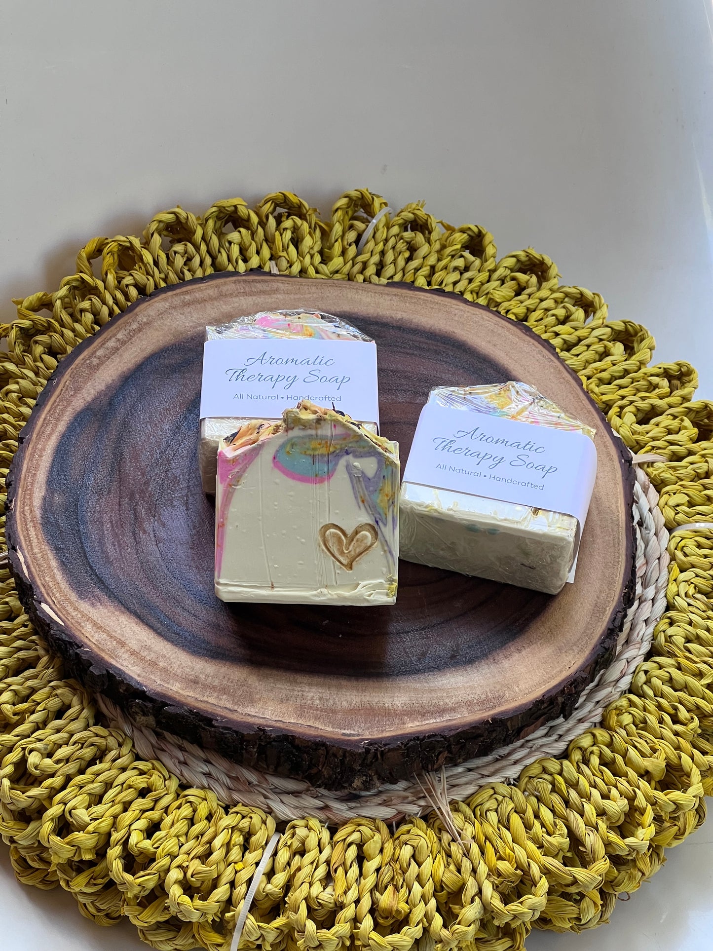 Lavender Swirls Handmade