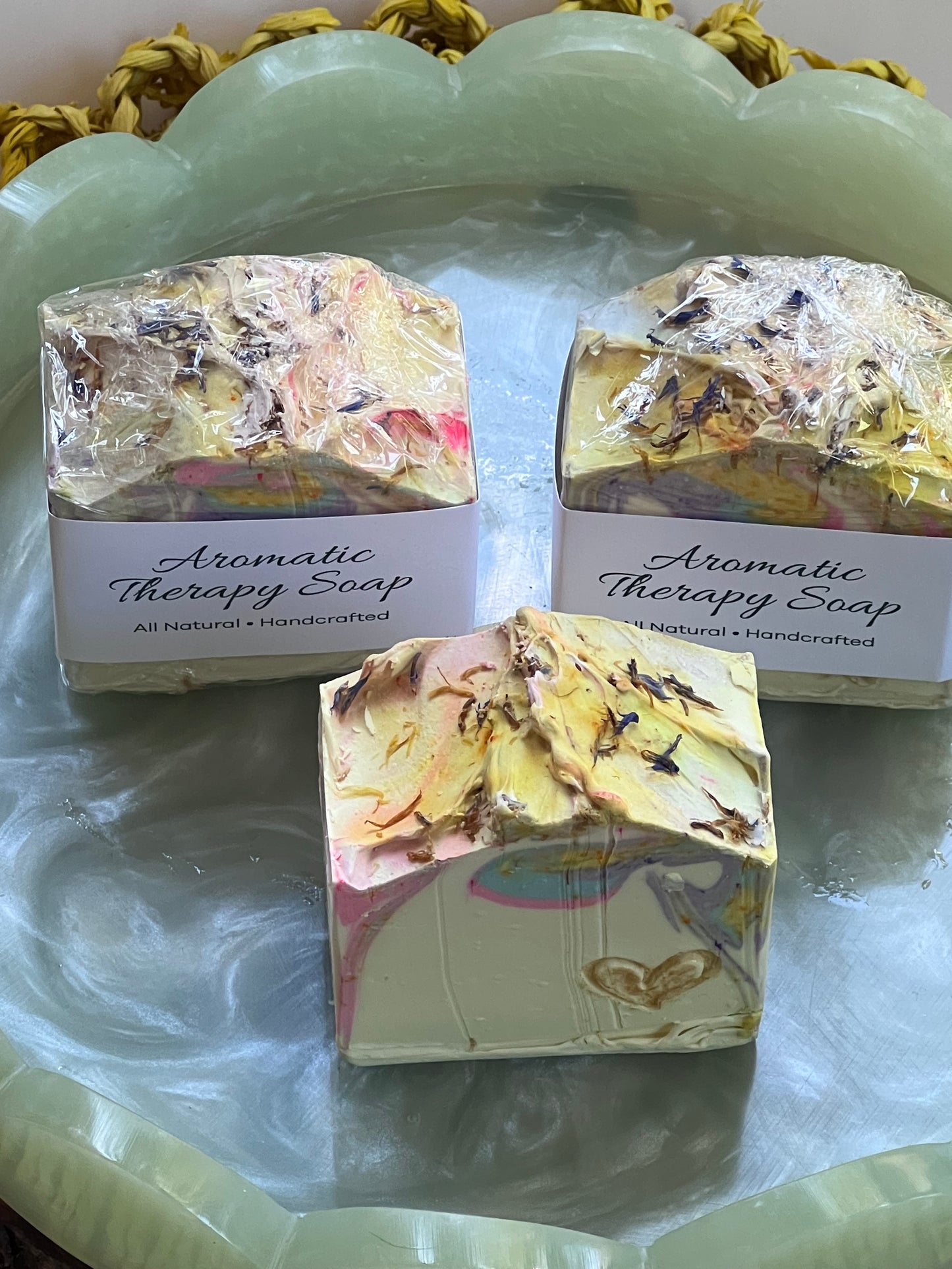 Lavender Swirls Handmade